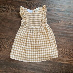 Chelsea & violet girls plaid dress 4T
